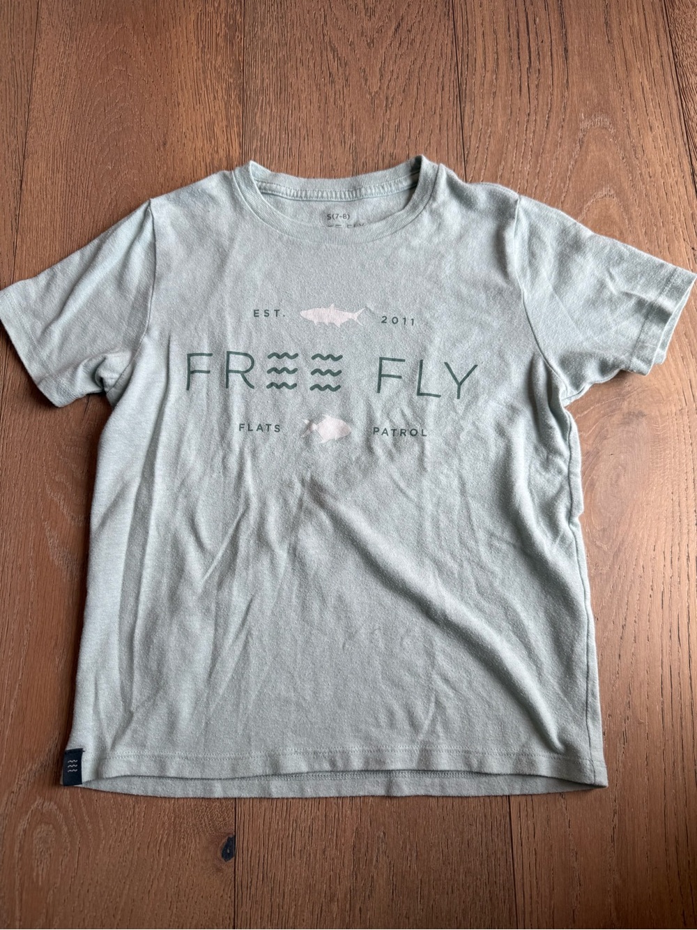 Free Fly Apparel Kids Short Sleeve Tee 7/8